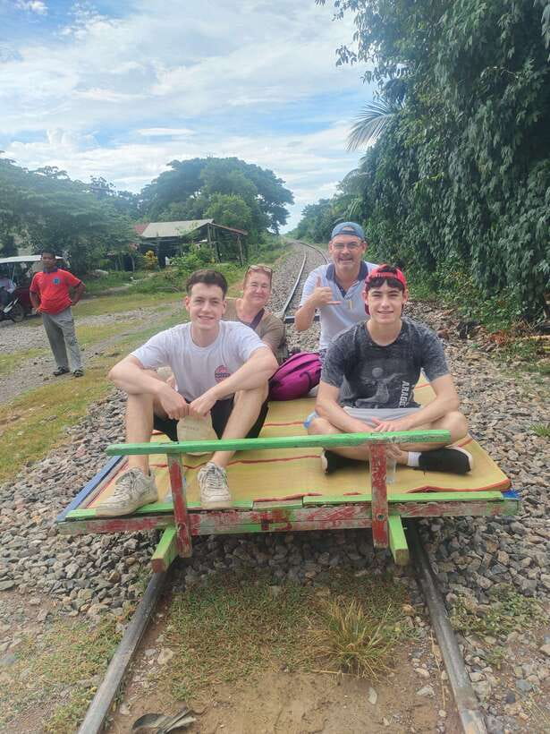 Secret Countryside Rice fields-Bamboo Train/Bat Cave - Phnom Sampov and the Killing Cave