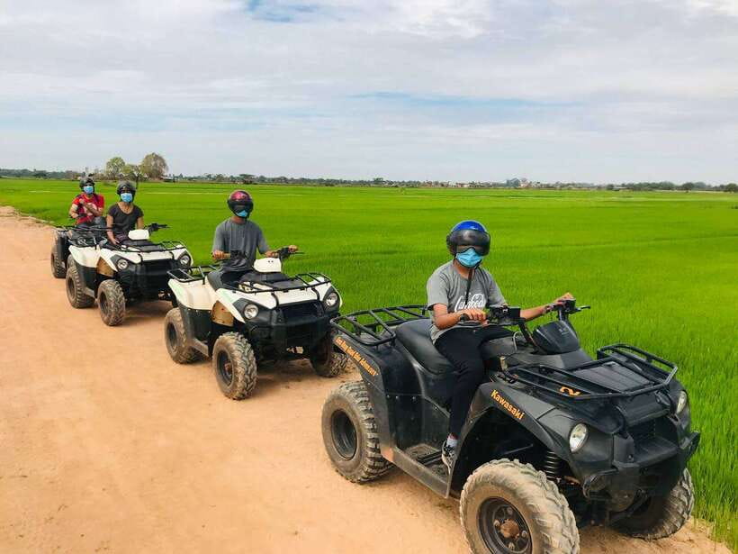 Siem Reap: 4-Hour Countryside Quad Bike Tour - The ride back takes a different route