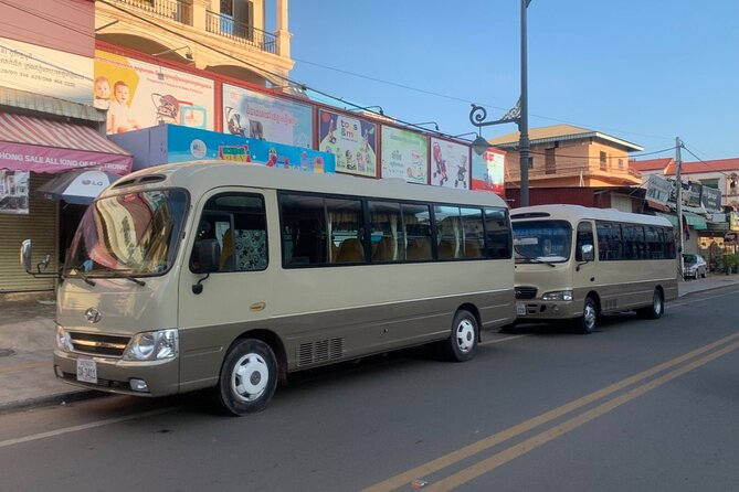 Siem Reap Angkor Airport Shuttle Bus (from Airport to Hotel) - The one-hour ride into Siem Reap