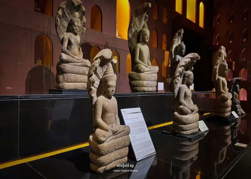 Siem Reap: Angkor National Museum Admission Ticket - Inscriptions and artifacts from Angkor