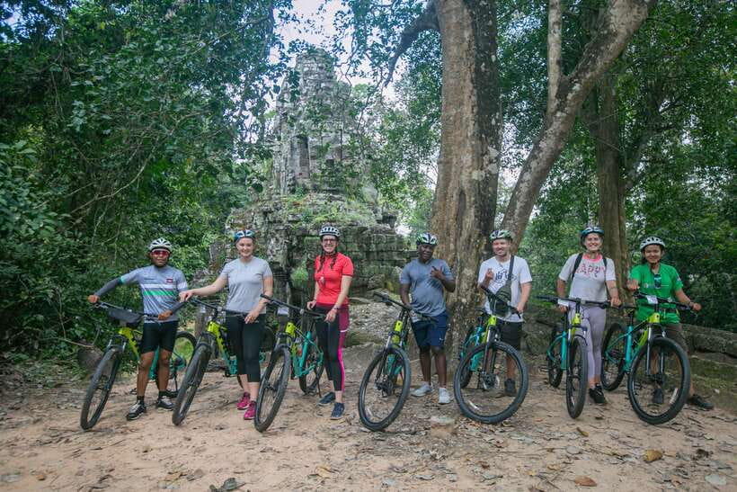 Siem Reap: Angkor Sunrise 2 Days Guided Bike Tour - Preah Khan and Ta Prohm add variety