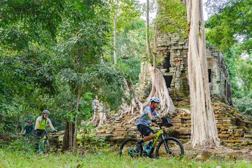 Siem Reap: Angkor Sunset Bike & Boat Tour /E-Bike Available - Key points to know before booking