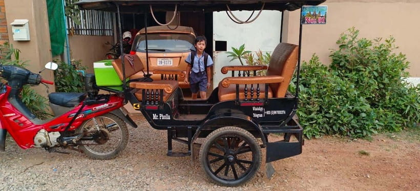 Siem Reap: Angkor Temples Tour by a Private Tuk Tuk - Angkor Thom’s South Gate and Bayon’s stone faces