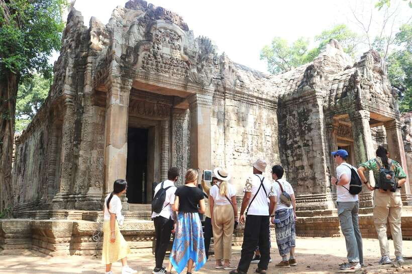 Siem Reap: Angkor Wat: Small-Group Sunrise Tour - Ta Prohm, where trees claim the ruins
