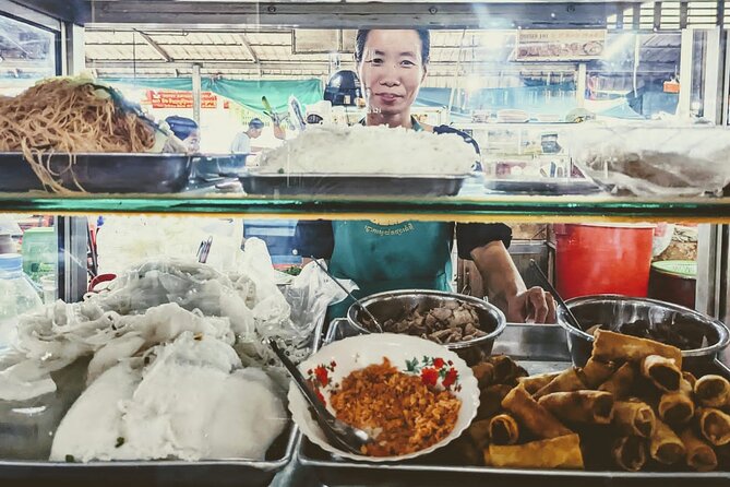 Siem Reap Authentic Breakfast and Market Tour - Cambodian sweets at Phsar Leu Thom Thmey