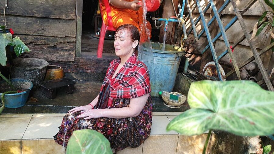 Siem Reap Cambodian Buddhist Water Blessing and Local Market - Why the local market matters