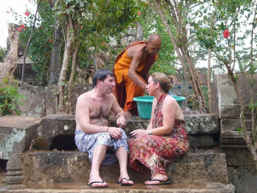 Siem Reap Cambodian Buddhist Water Blessing and Local Market - What makes the guides important