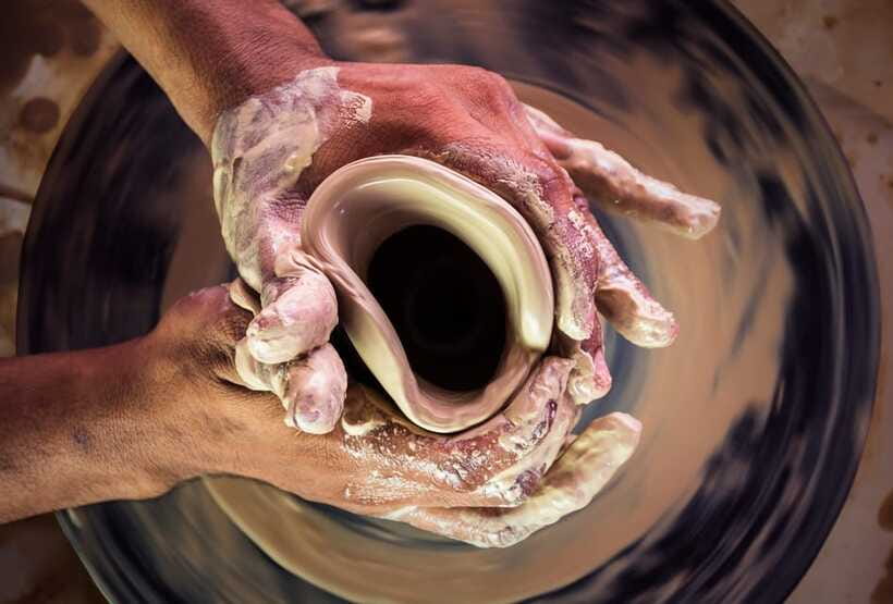 Siem Reap: Cambodian Pottery Class - The shop, coffee, and the finished result