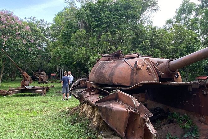 Siem Reap City Tour with War Museum and Killing Field - The War Museum, tanks and first-hand memories