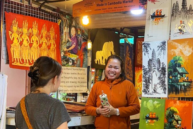 Siem Reap: City Walking Tour - Wat Preah Prom Rat and the reclining Buddha
