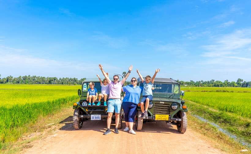 Siem Reap: Countryside Jeep Tour / SUV Car Available - The War Museum Cambodia and Cambodia’s difficult past