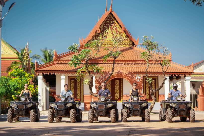 Siem Reap: Countryside Quad Bike Sunset Adventure - Baitang Siem Reap and the sunset pause