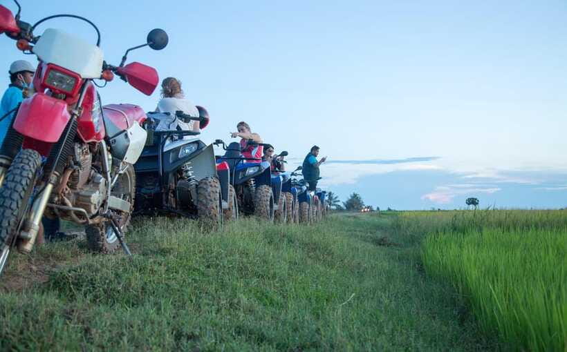 Siem Reap: Countryside Quad Tour - The three-hour route and the local market