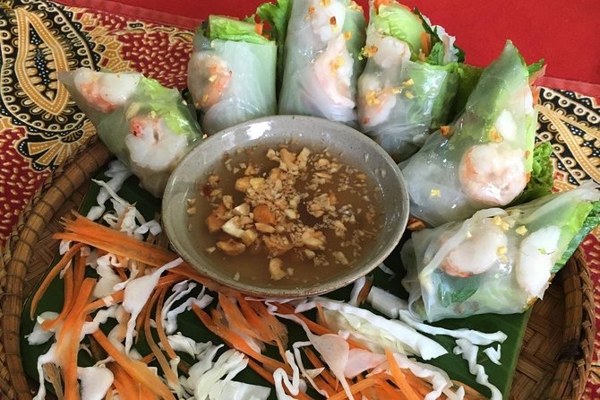 Siem Reap Evening Street foods Tours by Tuk Tuk - Stop three: more Khmer food at a small local place