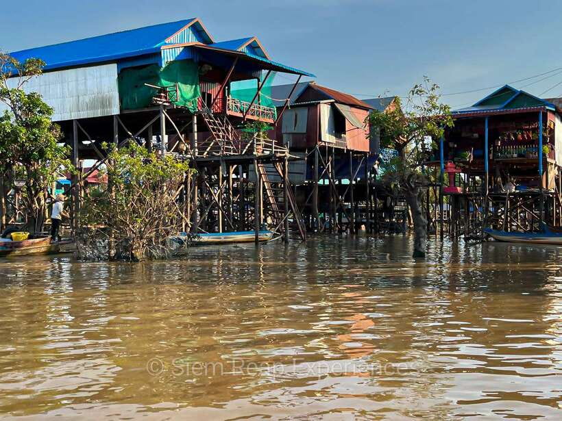 Siem Reap Floating Village Kampong Phluk Sunset with Boat - What the $18 price really covers