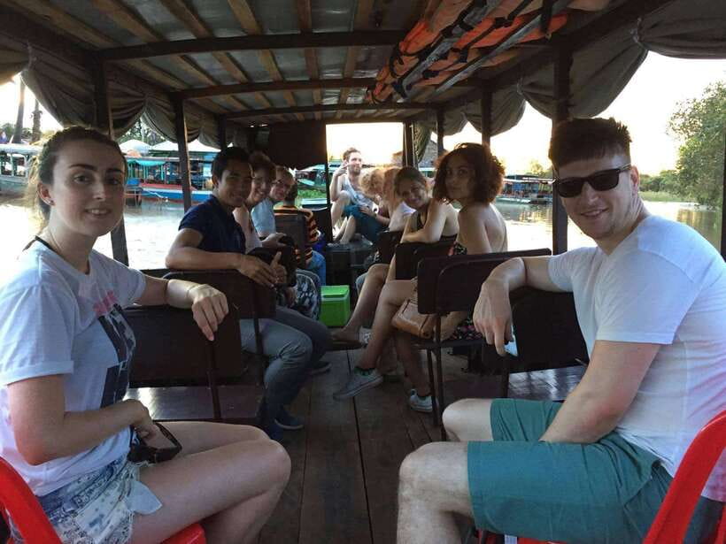 Siem Reap Floating Village Tour, Kompong Phluk Tour - The optional small boat through the mangroves