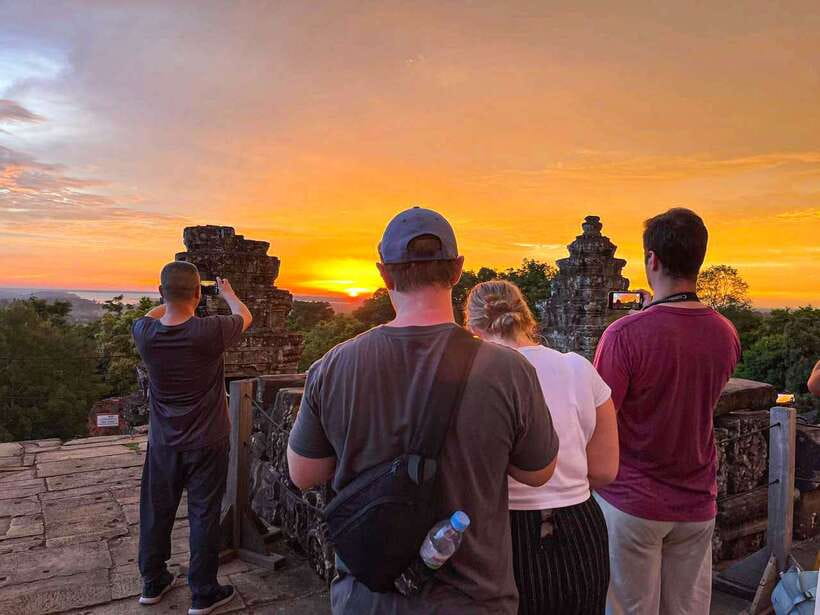 Siem Reap: Full Day Angkor Wat Temple Experience with Sunset - Baphuon and the royal terraces add scale