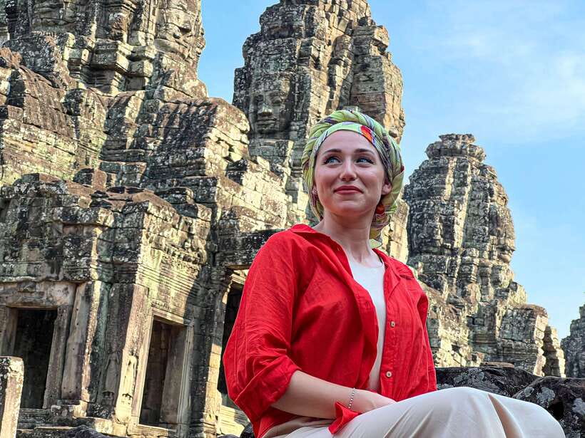 Siem Reap: Full Day Angkor Wat Temple Experience with Sunset - Lunch at Srah Srang gives you a needed pause
