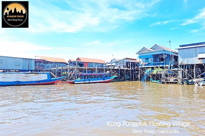 Siem Reap: Kompong Pluk Tonle Sap , Floating Village Tour Cruise - Kampong Phluk and its tall stilt houses