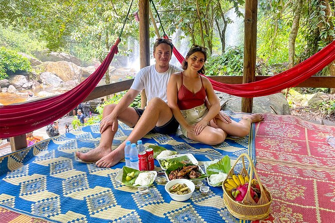 Siem Reap Kulen Mountain Waterfall Tour and Picnic lunch - Two hours at Phnom Kulen Waterfall