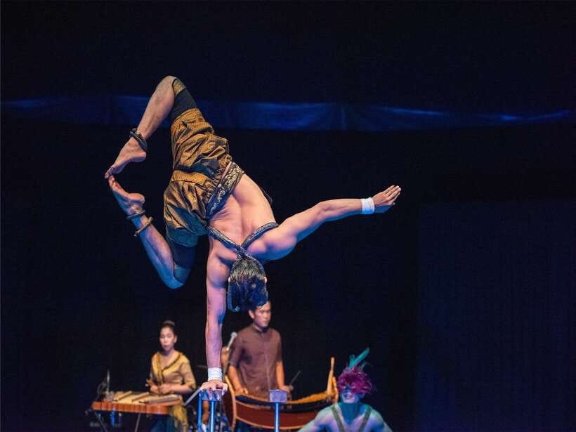 Siem Reap: Phare, Cambodian Circus with Tuk-Tuk Transfers - Ending the night in Siem Reap