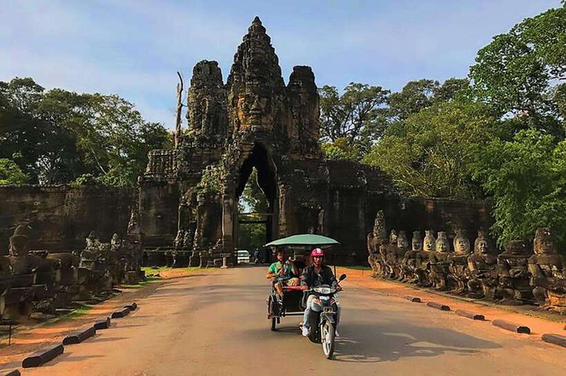 Siem Reap : Private Tuk-Tuk Tour of the Magnificent Temples. - Why a private tuk-tuk works well at Angkor