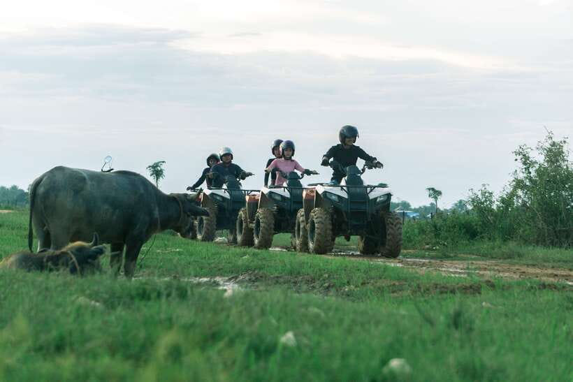 Siem Reap: Quad Bike Tour of Local Villages - Leaving Siem Reap for the Khmer countryside