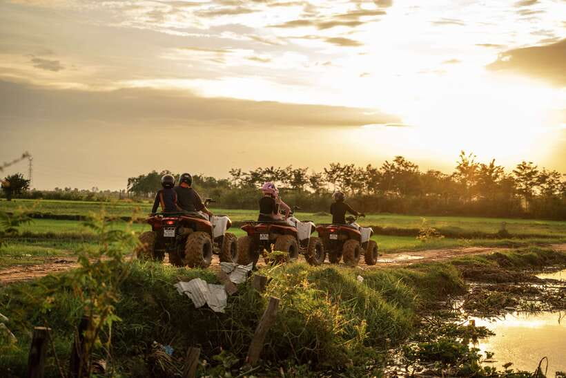 Siem Reap: Quad Bike Tour of Local Villages - Riding through villages and farm roads