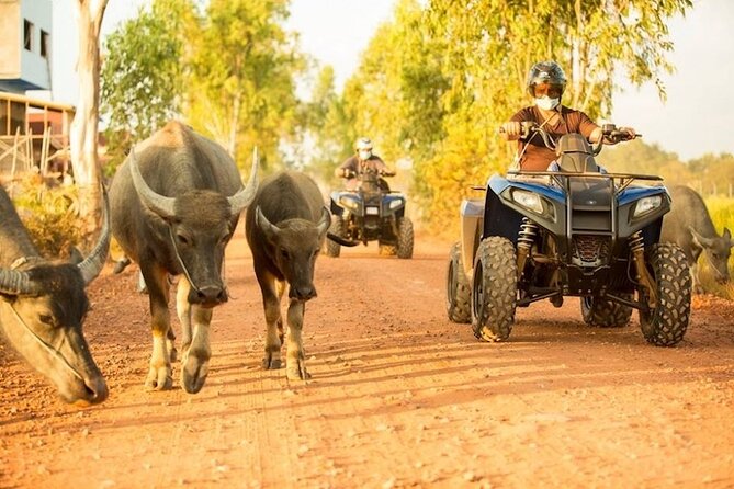 Siem Reap Rustic Side Quad Bike Adventure - Pickup and the 16-kilometre trip from town