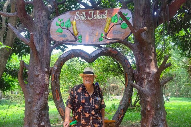 Silk Island Tuk Tuk Tour - A pagoda, village, and working island