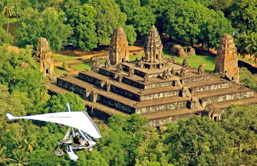 Sky Venture Microlight Siem Reap - Eddie, your English-speaking pilot
