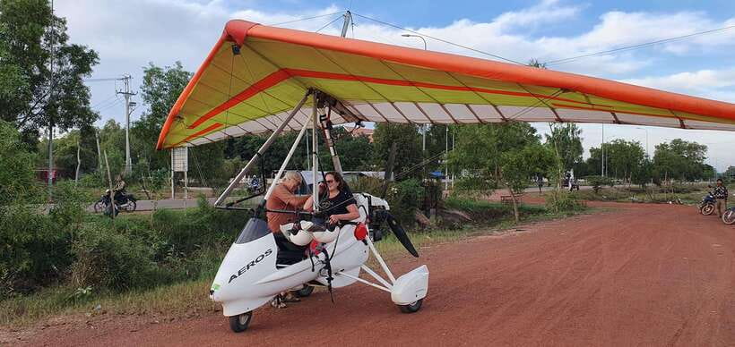 Sky Venture Microlight Siem Reap - Sunrise or sunset over Siem Reap