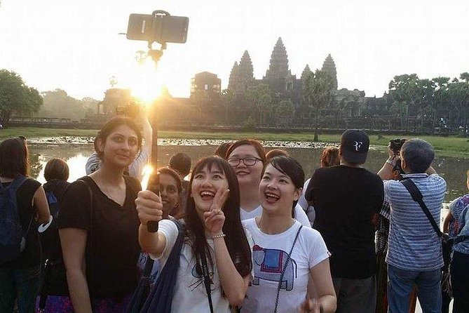 Sunrise Tour of Angkor Temples from Siem Reap - Guide Tann Sopheap and driver Pan