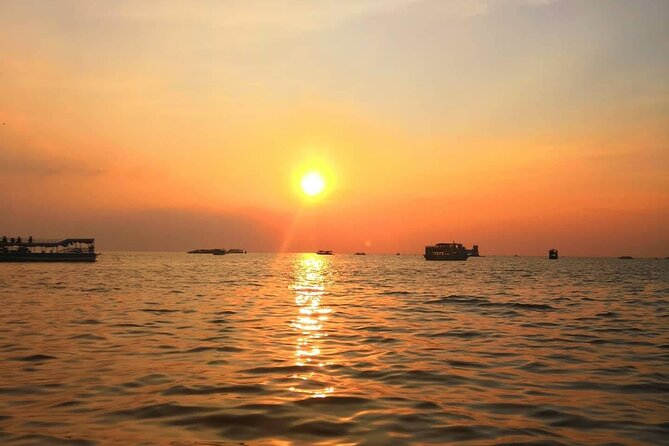 Sunset Dinner and drinks includes a Floating Village cruise tour. - Transport, timing, and group size