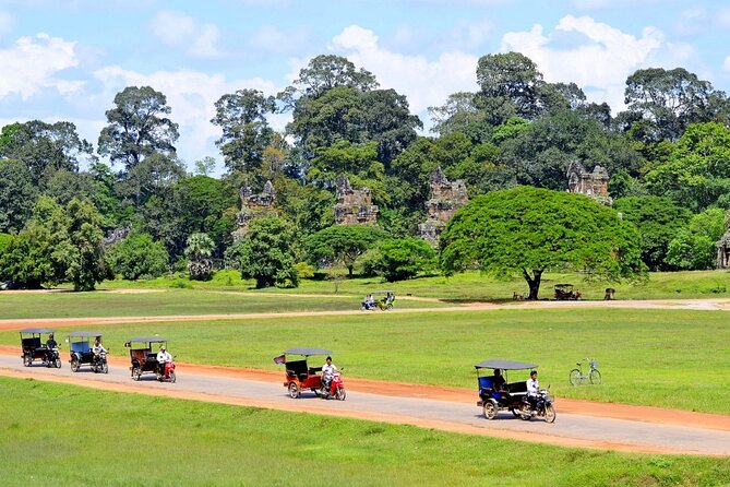 The Angkor Temples from Sunrise by Tuk Tuk - Preah Khan adds scale and quiet corners