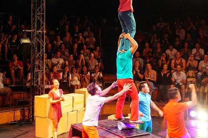 The Cambodian Circus Show and Pub Street Night Market - Dinner at Phare Café needs a quick check