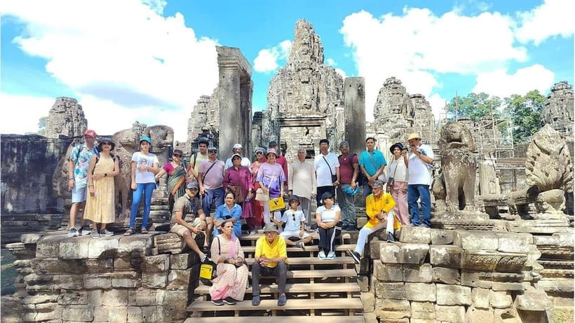 Ultimate Sunrise to Angkor Wat, Angkor Thom and Bayon Temple - Ta Prohm’s corridors and tree-covered ruins