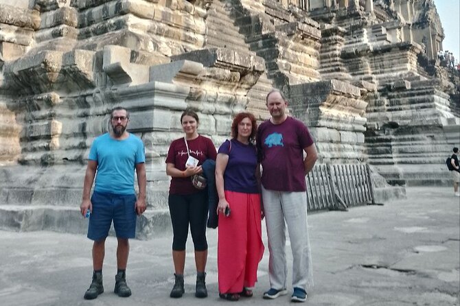 Unveiling Angkor Wat Sunrise, Bayon, Ta Prohm In Small Group Tour - A short photo stop at Angkor Thom’s gate