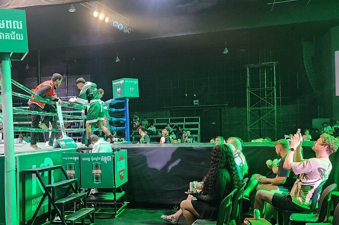 Watch Khmer Kickboxing with Free Beers by Ringside Seats - Is $19 good value?